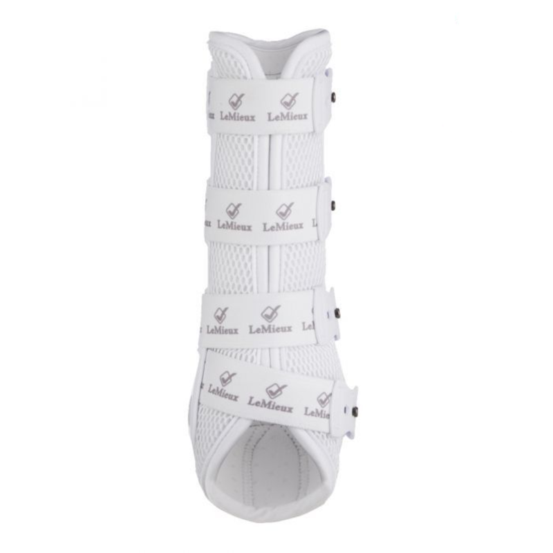 LeMieux Snug Boot Pro Front - White -1